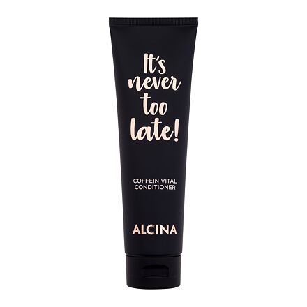 ALCINA It´s Never Too Late! Coffein Vital Conditioner kofeinový kondicionér pro vitální vlasy 150 ml pro ženy