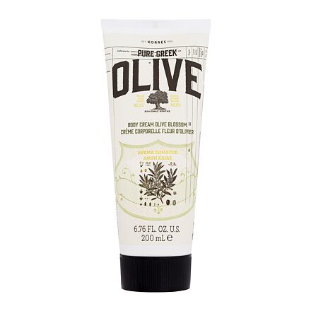Korres Pure Greek Olive Body Cream Olive Blossom hydratační tělový krém s vůní květů olivovníku 200 ml pro ženy