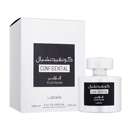 Lattafa Confidential Platinum parfémovaná voda 100 ml unisex