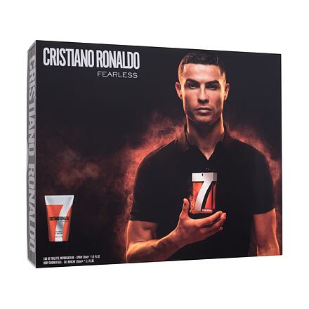 Cristiano Ronaldo CR7 Fearless : EDT 30 ml + sprchový gel 150 ml pro muže