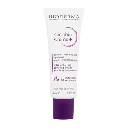 BIODERMA Cicabio Crème+ Ultra-Repairing Soothing Cream obnovující a zklidňující krém pro optimální hojení 40 ml unisex