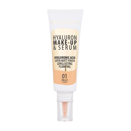 Dermacol Hyaluron Make-Up & Serum pečující tekutý make-up 25 g odstín 01 Pale