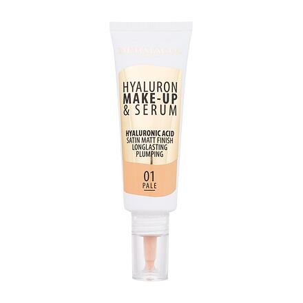 Dermacol Hyaluron Make-Up & Serum pečující tekutý make-up 25 g 01 Pale