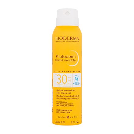 BIODERMA Photoderm Invisible Mist SPF30 voděodolná hydratační a osvěžující opalovací mlha 150 ml 150 ml