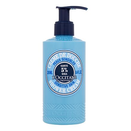 L'Occitane Shea Body Shower Cream Sensitive Skin sprchový krém s bambuckým máslem pro citlivou pokožku 250 ml unisex