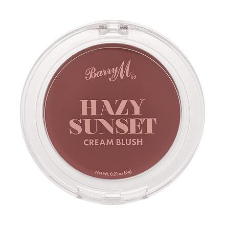 Barry M Hazy Sunset Cream Blush krémová tvářenka 6 g 6 g odstín evening daze