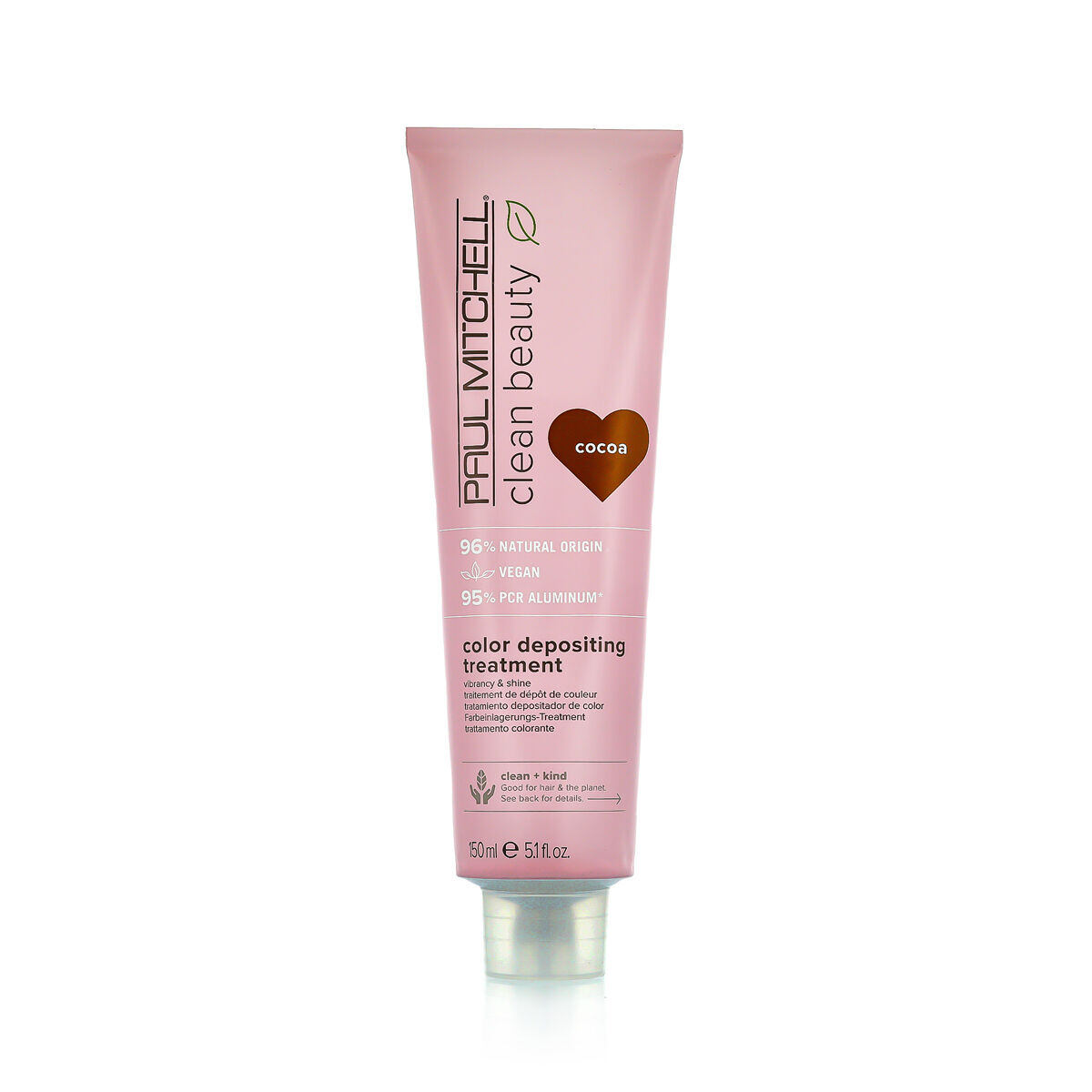 Paul Mitchell Clean Beauty Color Protect Color Depositing Treatment vyživující maska pro barvené vlasy 150 ml cocoa pro ženy