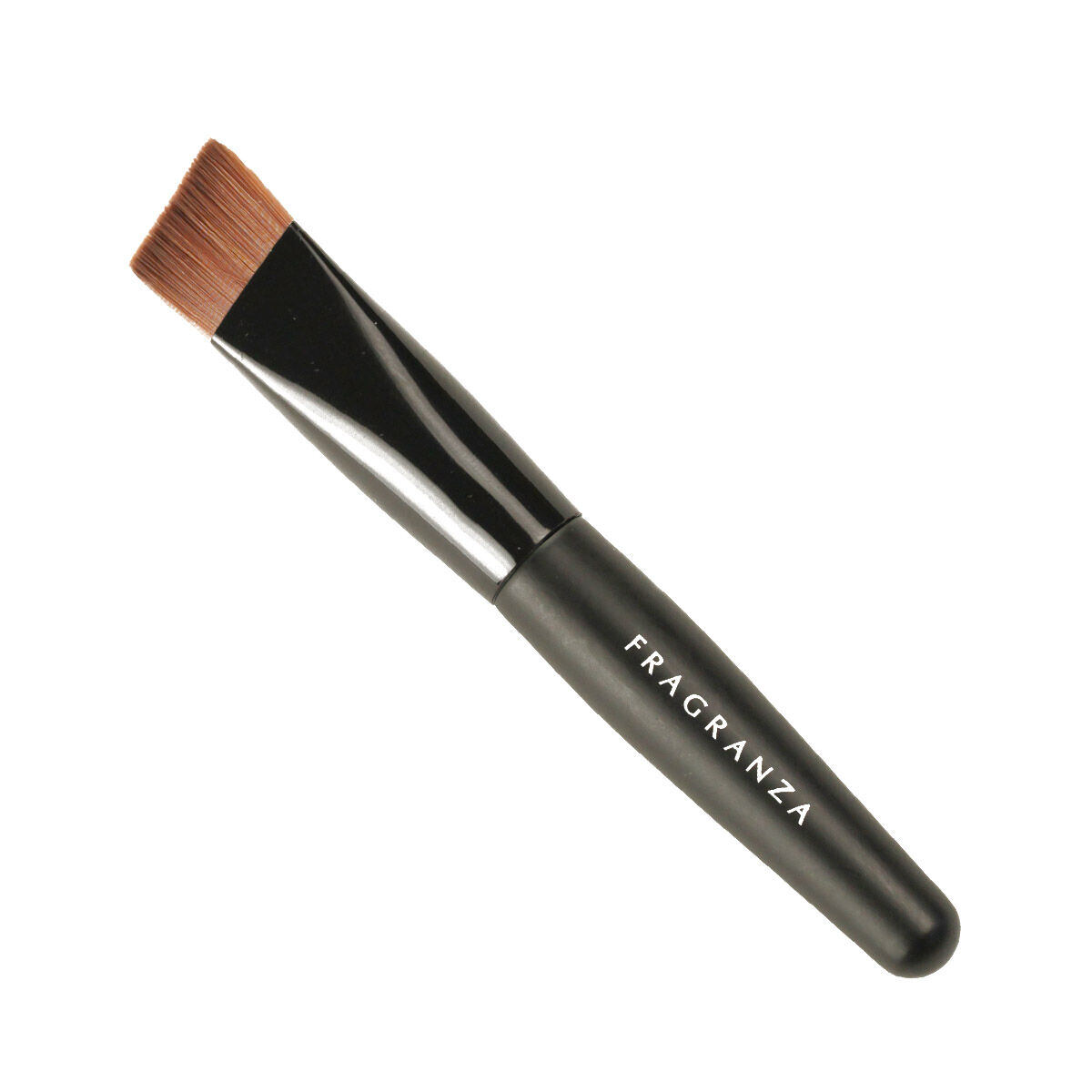Touch of Beauty Makeup Brush zkosený štětec na makeup černá