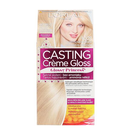 L'Oréal Paris Casting Creme Gloss Glossy Princess barva na vlasy 48 ml odstín 1021 Coconut Baby pro ženy