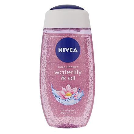 Nivea Waterlily & Oil sprchový gel pro hebkou pokožku 250 ml pro ženy