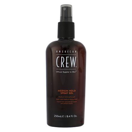 American Crew Classic Medium Hold Spray Gel tužicí gel ve spreji 250 ml pro muže