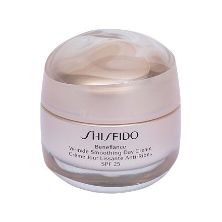 Shiseido Benefiance Wrinkle Smoothing SPF25 denní pleťový krém proti vráskám 50 ml pro ženy