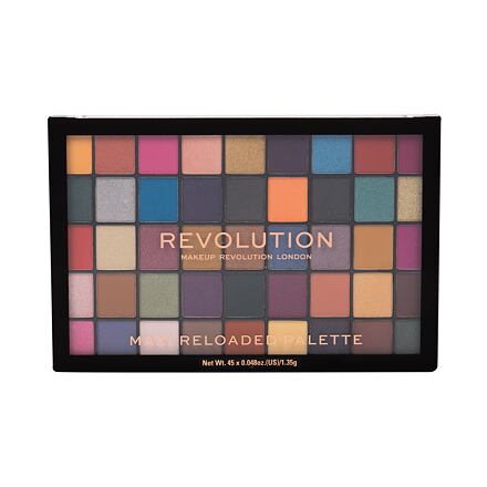 Makeup Revolution London Maxi Re-loaded maxi paletka pudrových očních stínů 60.75 g odstín dream big