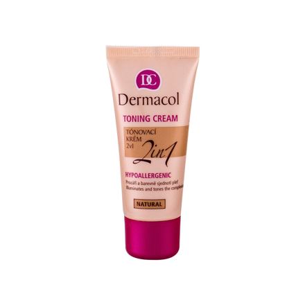 Dermacol Toning Cream 2in1 lehký tónovací krém 30 ml odstín Natural