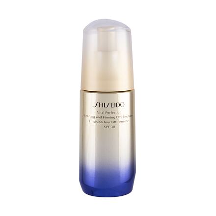 Shiseido Vital Perfection Uplifting And Firming Emulsion SPF30 liftingová emulze proti vráskám 75 ml pro ženy