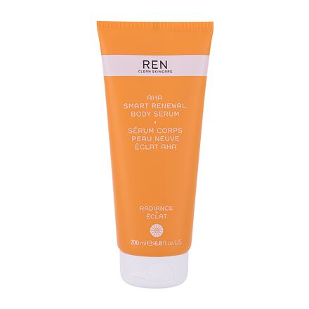 REN Clean Skincare Radiance AHA Smart Renewal hydratační a exfoliační tělové sérum 200 ml pro ženy