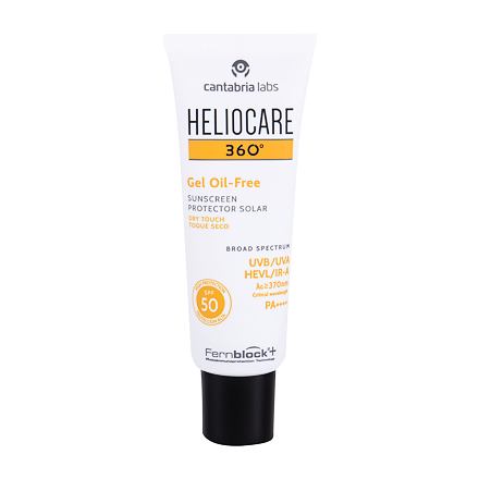 Heliocare 360° Oil-Free SPF50 ochranný gel na opalování 50 ml unisex