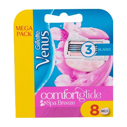 Gillette Venus ComfortGlide Spa Breeze náhradní břit 8 ks pro ženy