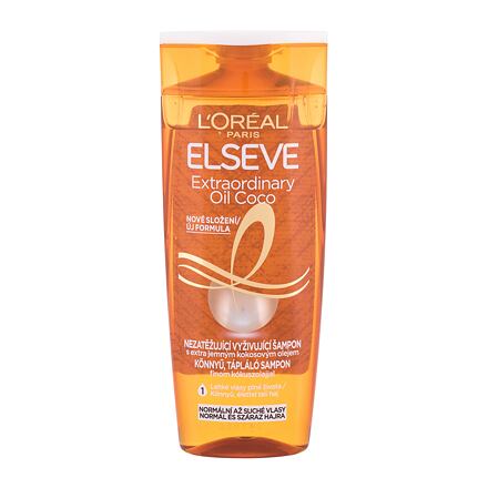 L'Oréal Paris Elseve Extraordinary Oil Coco Weightless Nourishing Shampoo vyživující šampon pro normální až suché vlasy 250 ml pro ženy