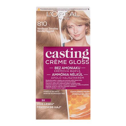 L'Oréal Paris Casting Creme Gloss barva na vlasy na barvené vlasy na všechny typy vlasů 48 ml odstín 810 Vanilla Icecream pro ženy