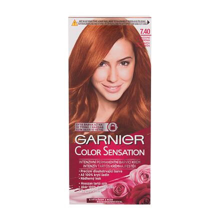 Garnier Color Sensation permanentní barva na vlasy 40 ml odstín 7,40 Intense Amber pro ženy