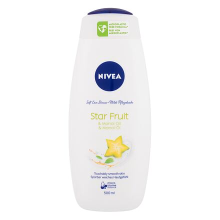 Nivea Star Fruit & Monoi Oil krémový sprchový gel s olejem monoi 500 ml pro ženy