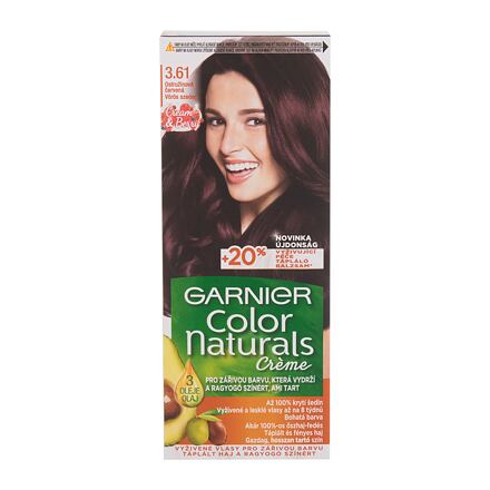 Garnier Color Naturals Créme permanentní zářivá barva na vlasy 40 ml odstín 3,61 Luscious Blackberry pro ženy