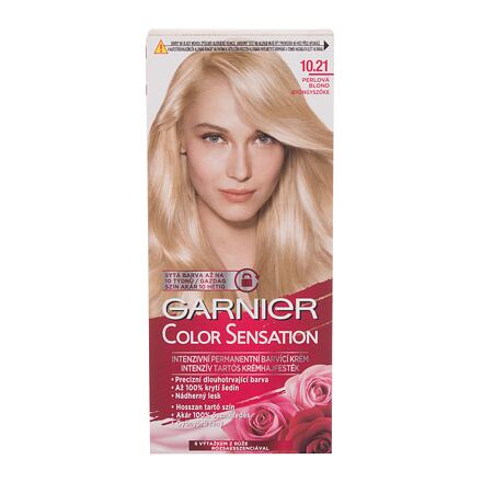 Garnier Color Sensation permanentní barva na vlasy 40 ml odstín 10,21 Pearl Blond pro ženy