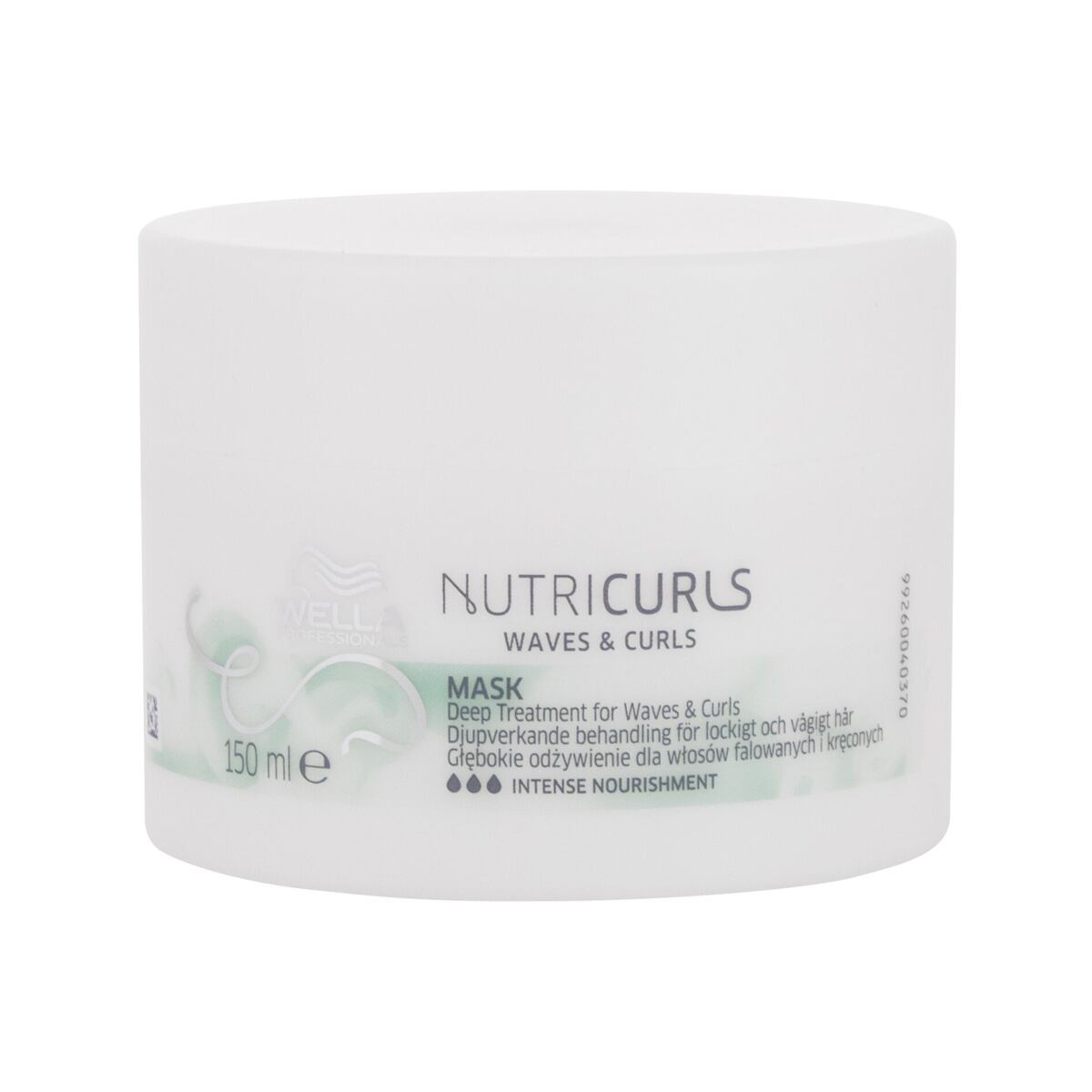 Wella Professionals NutriCurls Deep Treatment intenzivně vyživující maska pro vlnité a kudrnaté vlasy 150 ml pro ženy