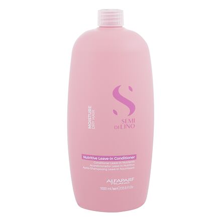 ALFAPARF MILANO Semi Di Lino Nutritive Leave-In Conditioner vyživující bezoplachový kondicionér pro suché vlasy 1000 ml pro ženy