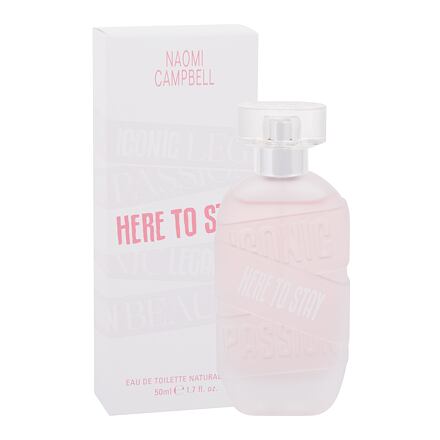 Naomi Campbell Here To Stay 50 ml toaletní voda pro ženy