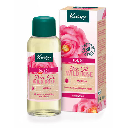 Kneipp Wild Rose ochranný tělový olej 100 ml pro ženy