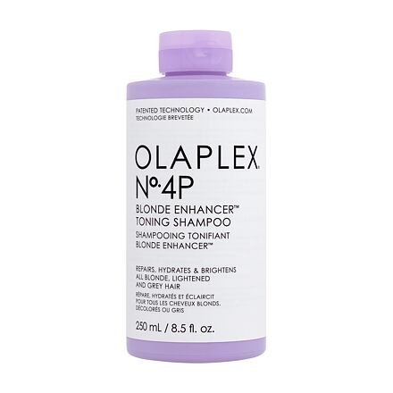 Olaplex Blonde Enhancer Noº.4P tónovací a regenerační šampon pro blond vlasy 250 ml pro ženy