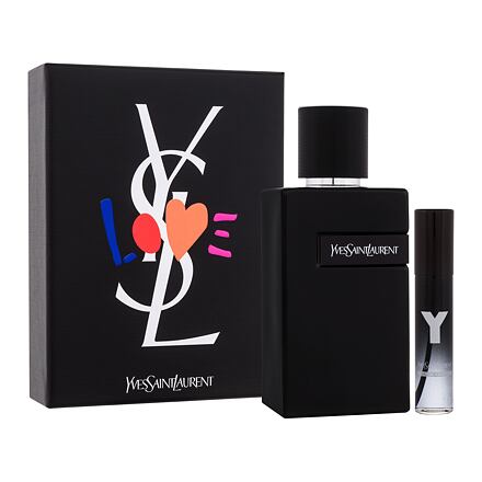 Yves Saint Laurent Y Le Parfum sada parfémovaná voda 100 ml + parfémovaná voda Y 10 ml pro muže