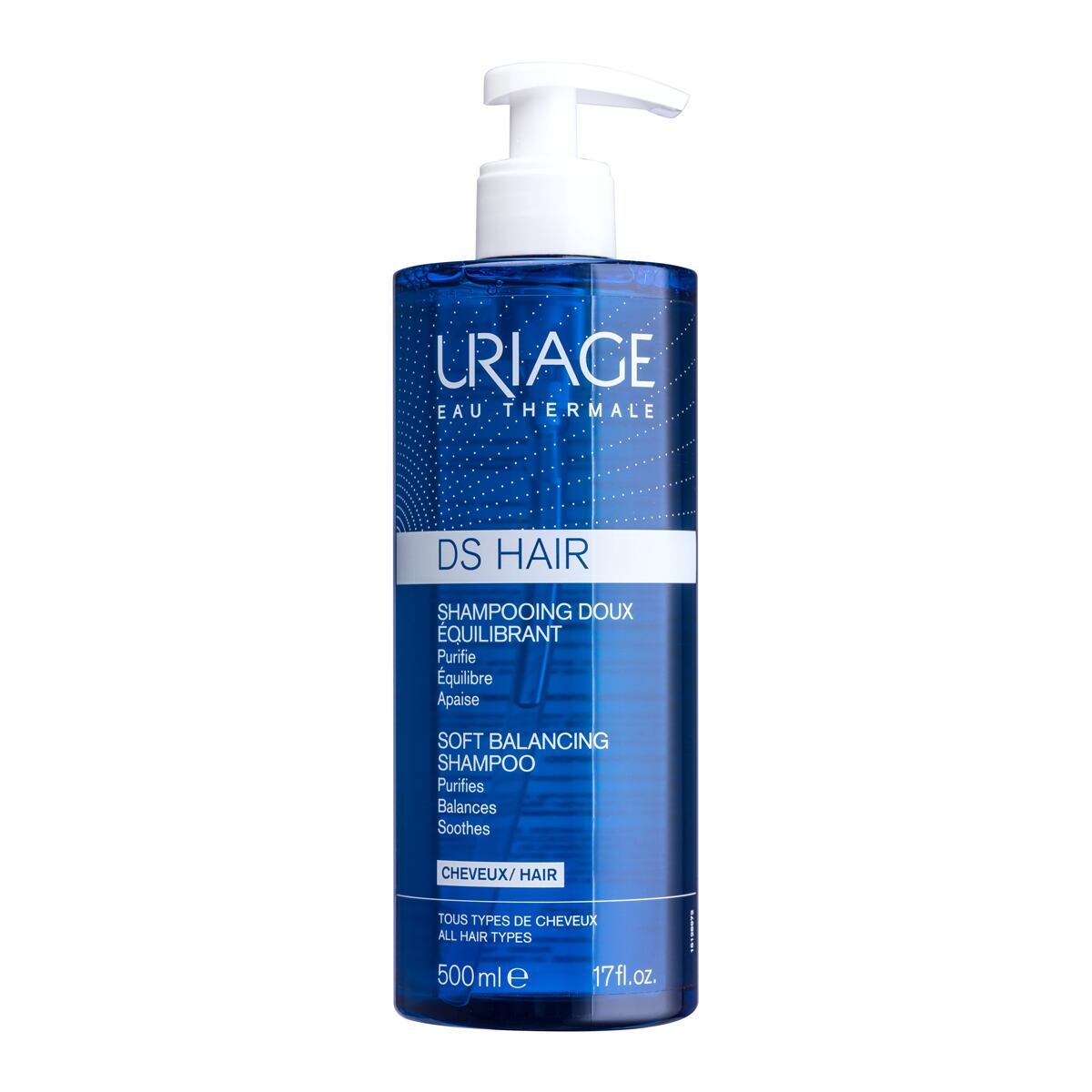 Uriage DS Hair Soft Balancing Shampoo zklidňující šampon 500 ml unisex