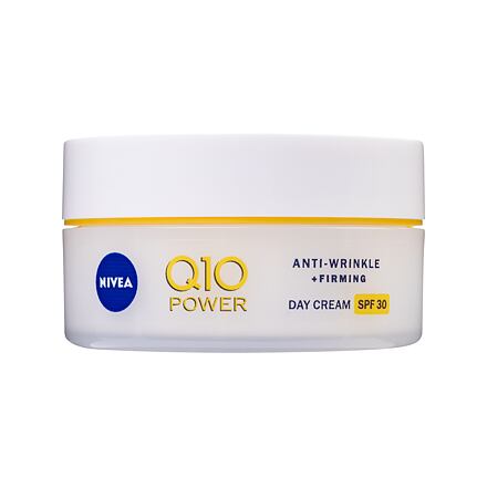 Nivea Q10 Power Anti-Wrinkle + Firming SPF30 protivráskový pleťový krém 50 ml pro ženy