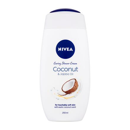 Nivea Coconut & Jojoba Oil hydratační sprchový krém 250 ml pro ženy
