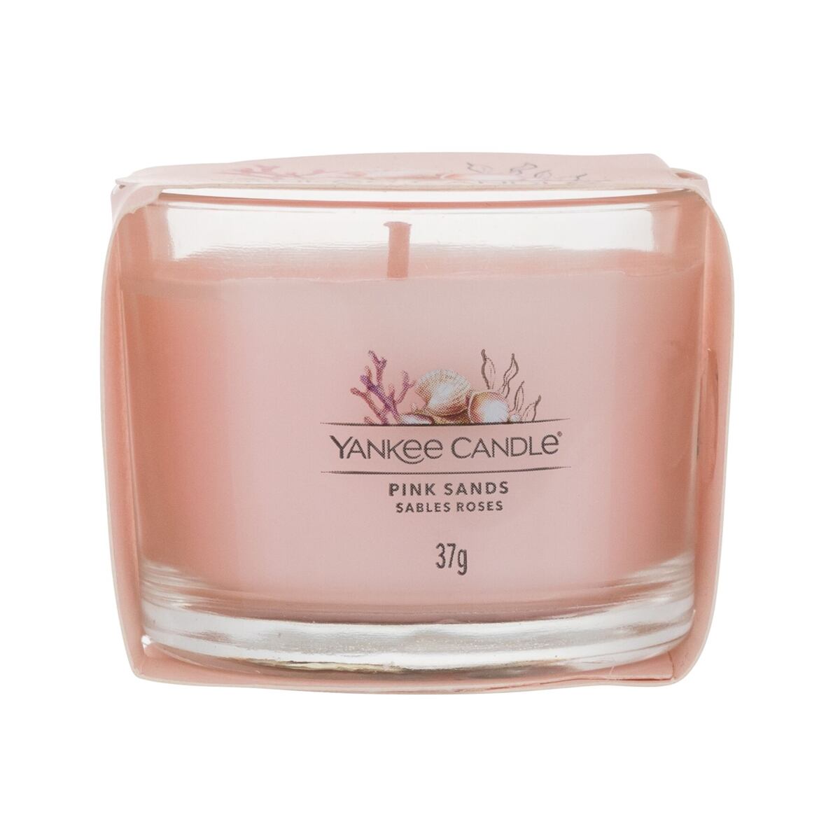 Yankee Candle Pink Sands 37 g vonná svíčka