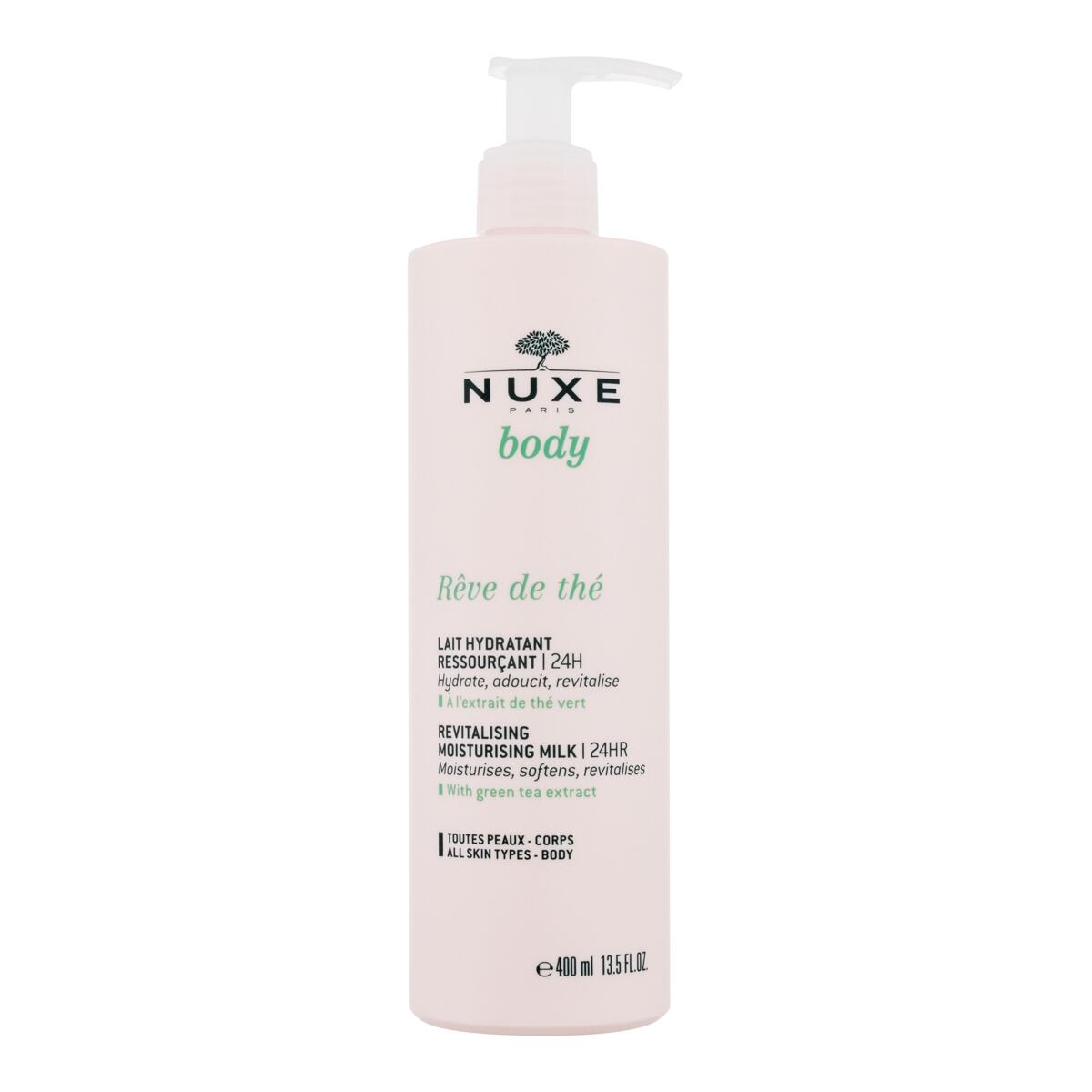 NUXE Rêve de Thé Revitalising Moisturising Milk hydratující, zjemňující a revitalizační tělové mléko 400 ml 400 ml pre ženy