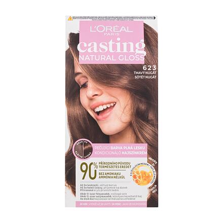 L'Oréal Paris Casting Natural Gloss barva na vlasy na barvené vlasy na všechny typy vlasů 48 ml odstín 623 pro ženy