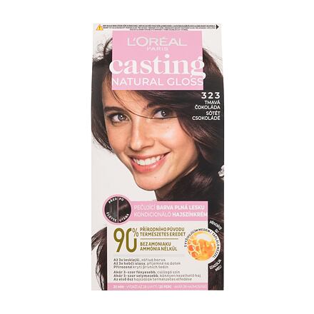 L'Oréal Paris Casting Natural Gloss barva na vlasy na barvené vlasy na všechny typy vlasů 48 ml odstín 323 pro ženy