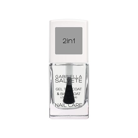 Gabriella Salvete Nail Care Top & Base Coat gelový vrchní lak 11 ml transparentní