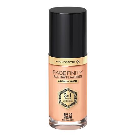 Max Factor Facefinity All Day Flawless SPF20 tekutý make-up s uv ochranou 30 ml odstín N75 Golden