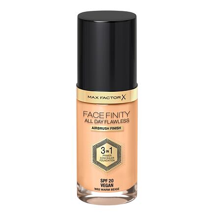 Max Factor Facefinity All Day Flawless SPF20 tekutý make-up s uv ochranou 30 ml odstín W62 Warm Beige