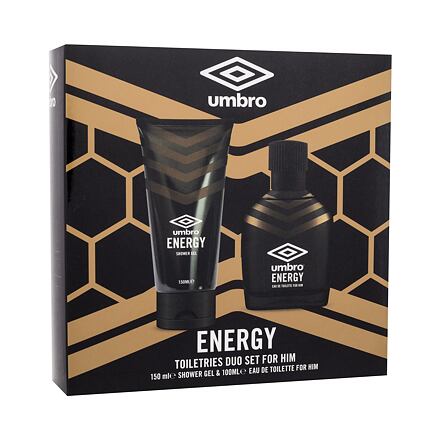 UMBRO Energy : EDT 100 ml + sprchový gel 150 ml pro muže