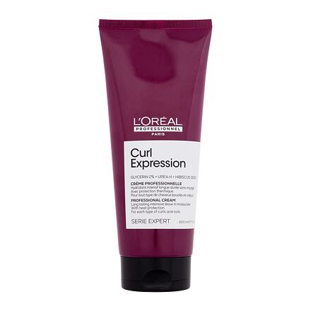 L'Oréal Professionnel Curl Expression Professional Cream stylingový hydratační krém pro podporu vln a kudrlin 200 ml pro ženy