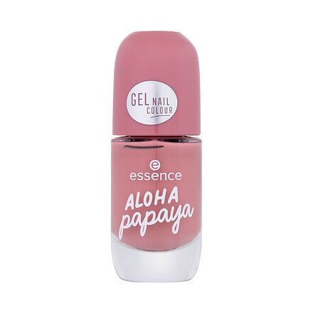 Essence Gel Nail Colour rychleschnoucí lak na nehty s lesklým efektem 8 ml odstín 38 Aloha Papaya