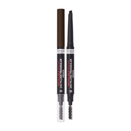 L'Oréal Paris Infaillible Brows 24H Filling Triangular Pencil voděodolná tužka na obočí 1 ml odstín 03 Dark Brunette