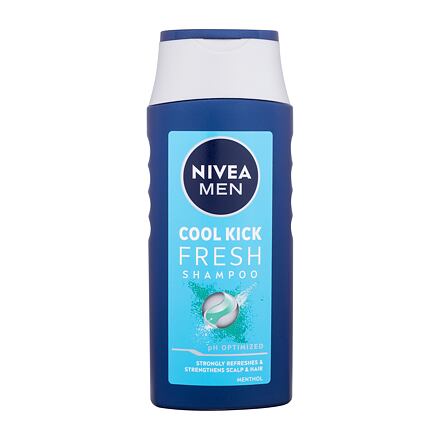 Nivea Men Cool Kick Fresh Shampoo osvěžující šampon pro normální až mastné vlasy 250 ml pro muže