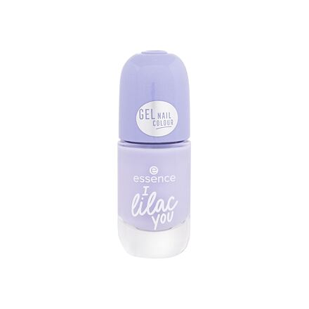 Essence Gel Nail Colour rychleschnoucí lak na nehty s lesklým efektem 8 ml odstín 17 I lilac You